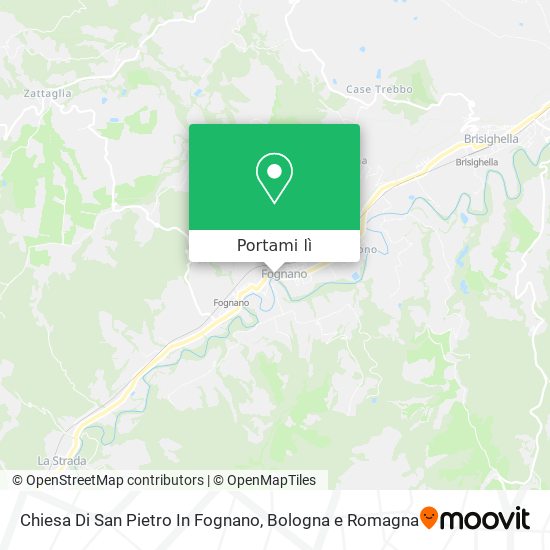Mappa Chiesa Di San Pietro In Fognano