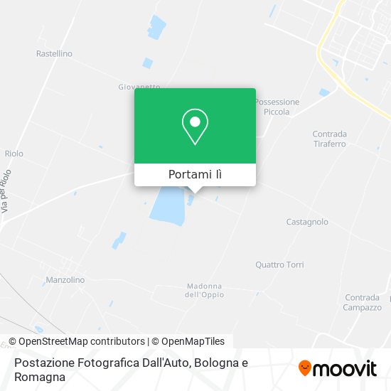 Mappa Postazione Fotografica Dall'Auto