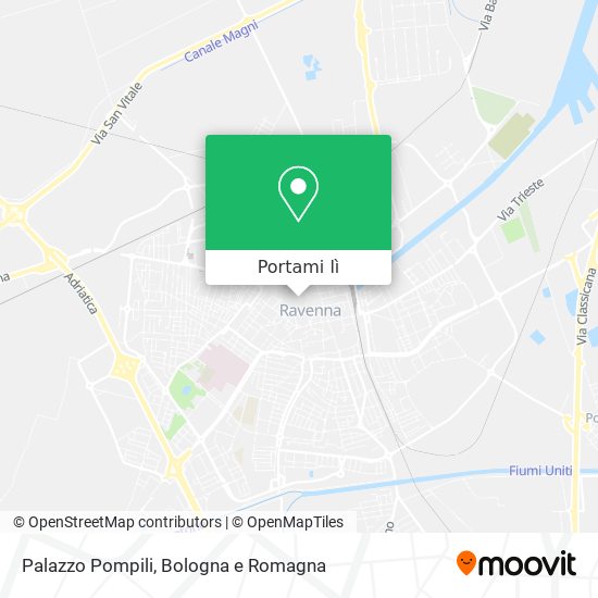 Mappa Palazzo Pompili