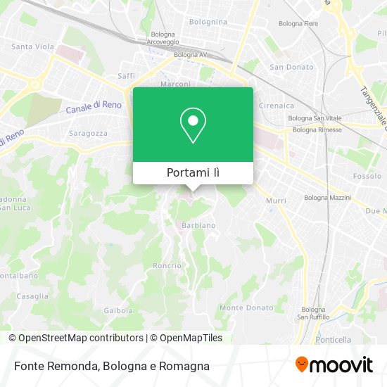 Mappa Fonte Remonda