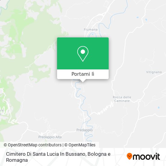 Mappa Cimitero Di Santa Lucia In Bussano
