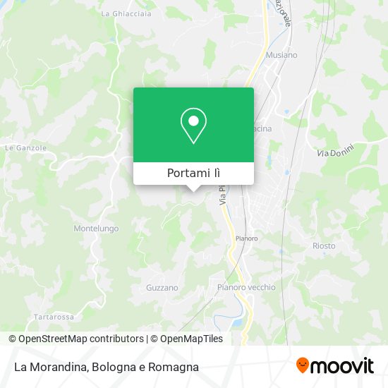 Mappa La Morandina