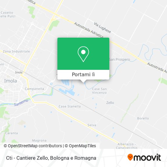 Mappa Cti - Cantiere Zello