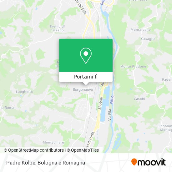 Mappa Padre Kolbe