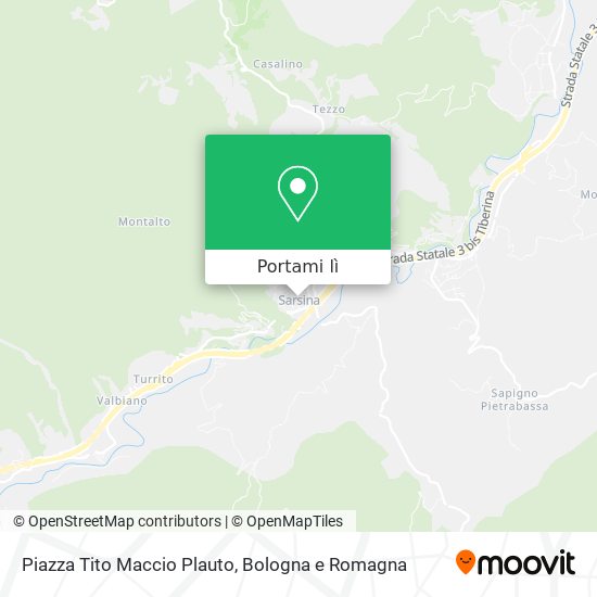 Mappa Piazza Tito Maccio Plauto
