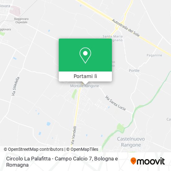 Mappa Circolo La Palafitta - Campo Calcio 7