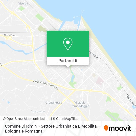Mappa Comune Di Rimini - Settore Urbanistica E Mobilità