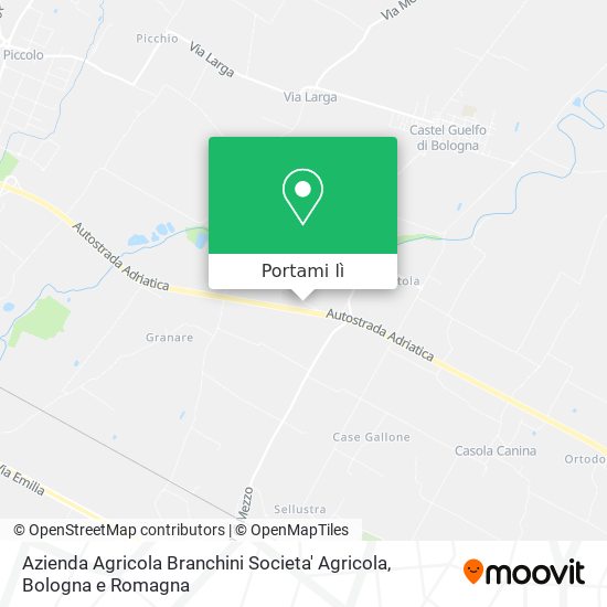 Mappa Azienda Agricola Branchini Societa' Agricola