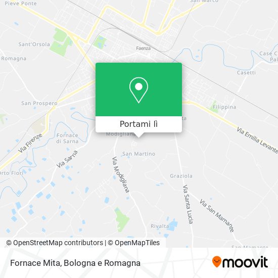 Mappa Fornace Mita