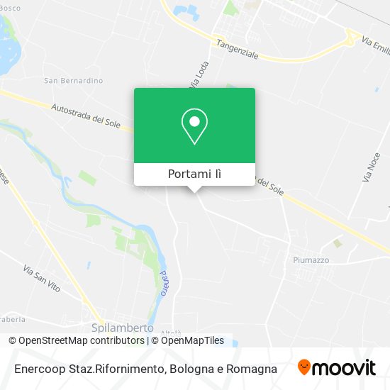 Mappa Enercoop Staz.Rifornimento