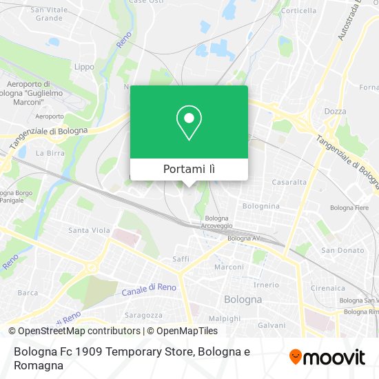 Mappa Bologna Fc 1909 Temporary Store