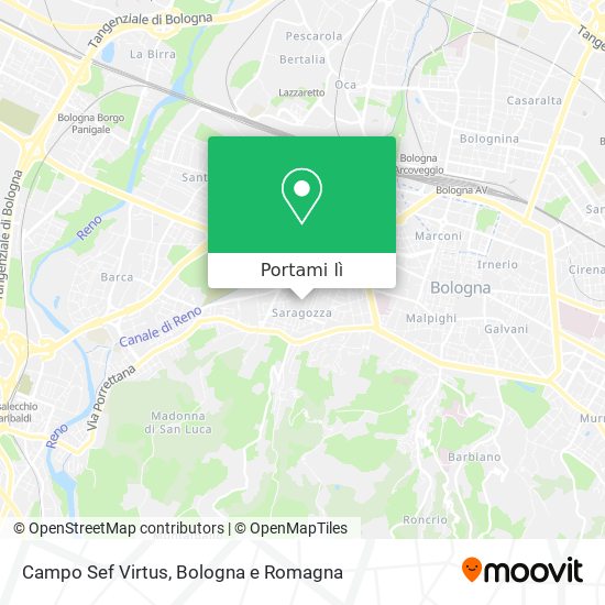 Mappa Campo Sef Virtus