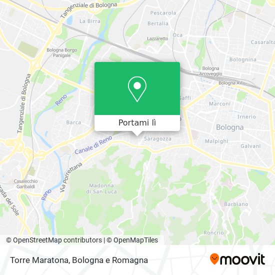 Mappa Torre Maratona