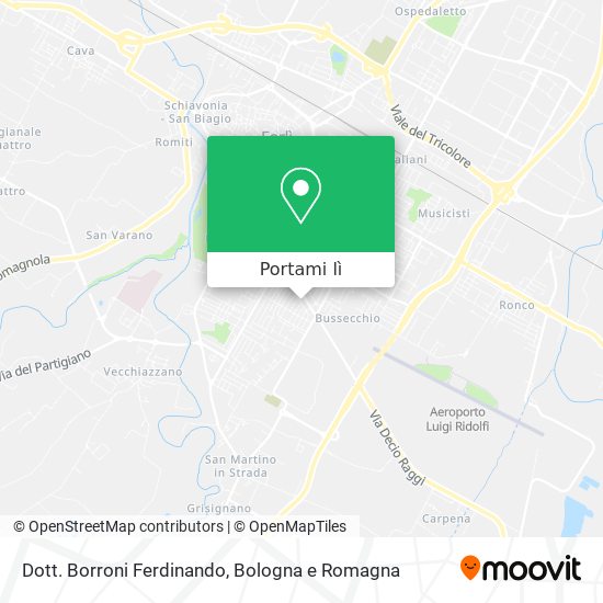 Mappa Dott. Borroni Ferdinando