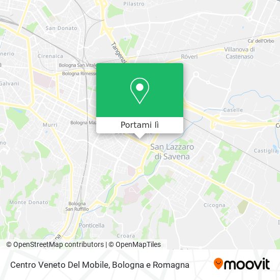Mappa Centro Veneto Del Mobile
