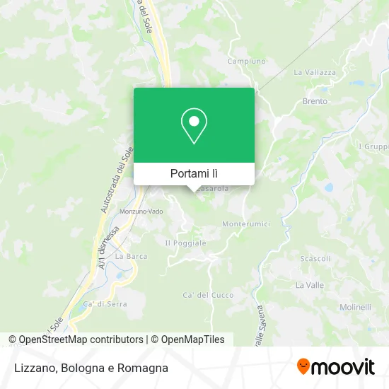 Mappa Lizzano