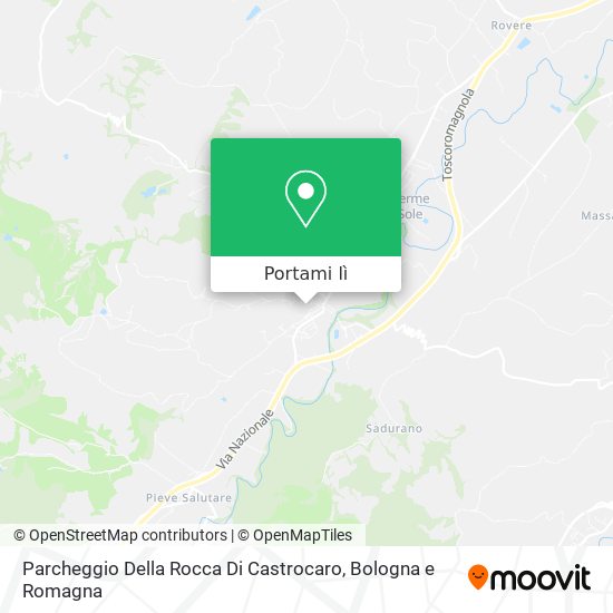 Mappa Parcheggio Della Rocca Di Castrocaro