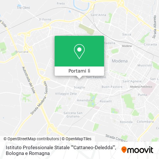 Mappa Istituto Professionale Statale ""Cattaneo-Deledda""