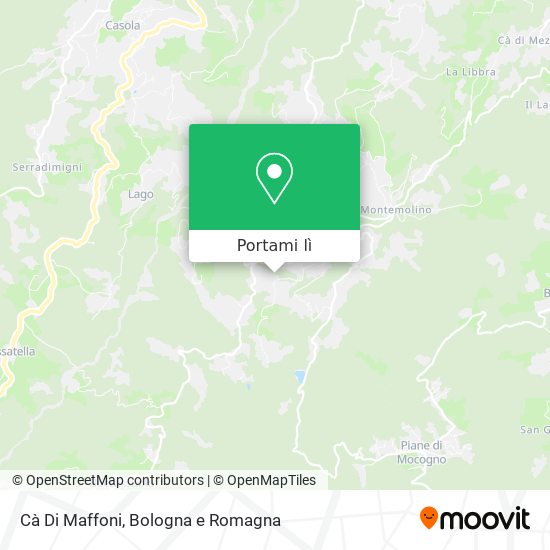 Mappa Cà Di Maffoni