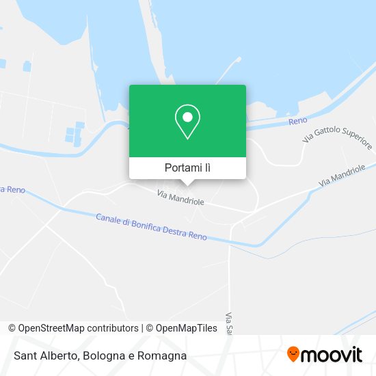 Mappa Sant Alberto