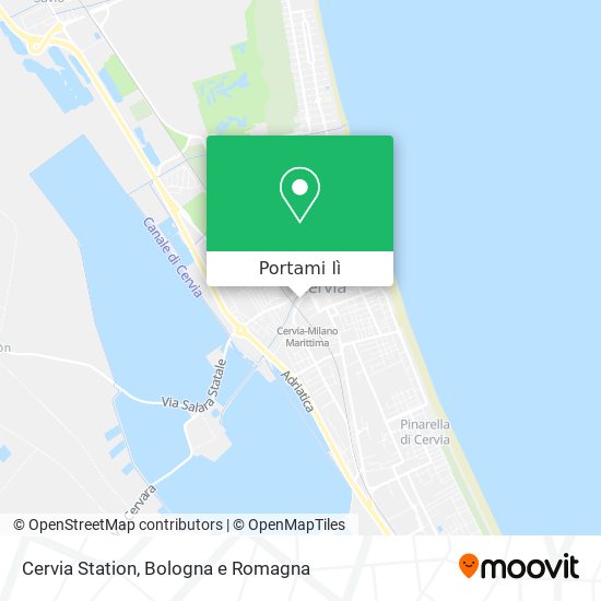 Mappa Cervia Station