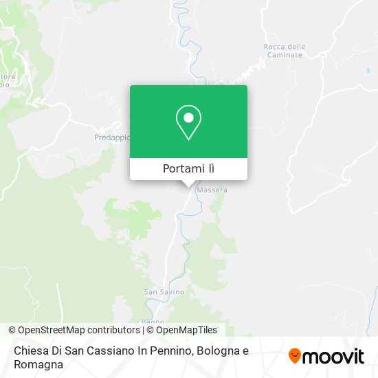 Mappa Chiesa Di San Cassiano In Pennino