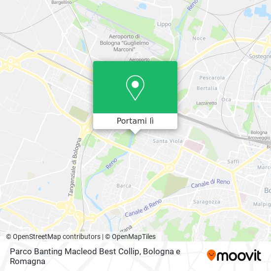 Mappa Parco Banting Macleod Best Collip