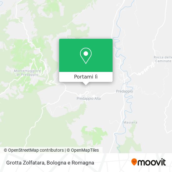 Mappa Grotta Zolfatara