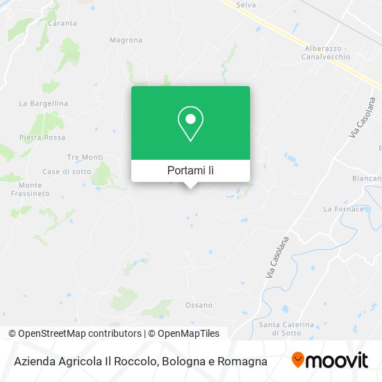 Mappa Azienda Agricola Il Roccolo