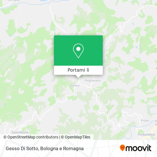 Mappa Gesso Di Sotto