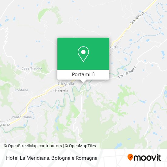Mappa Hotel La Meridiana