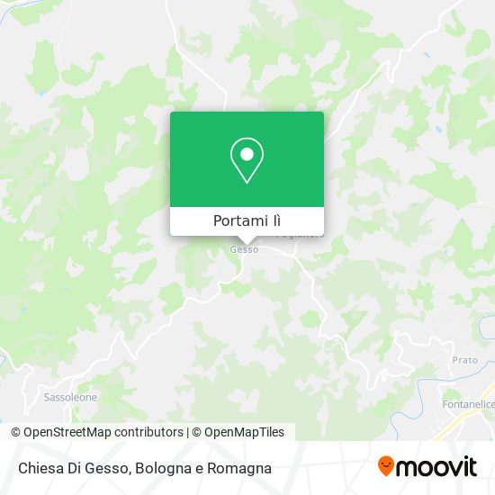 Mappa Chiesa Di Gesso