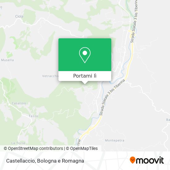 Mappa Castellaccio