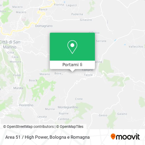 Mappa Area 51 / High Power
