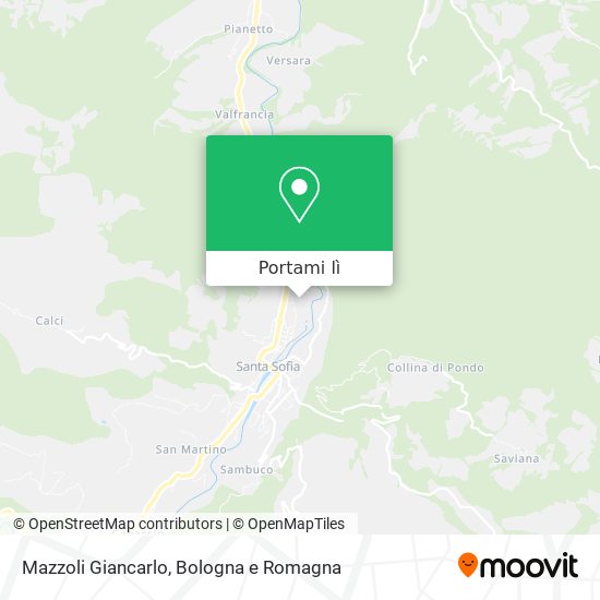 Mappa Mazzoli Giancarlo