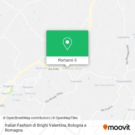 Mappa Italian Fashion di Brighi Valentina