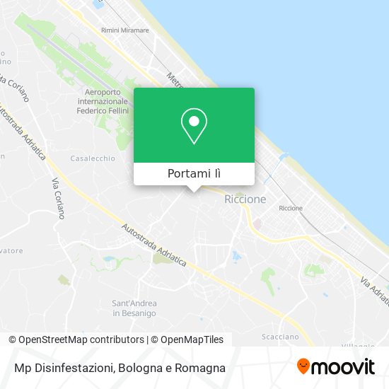 Mappa Mp Disinfestazioni