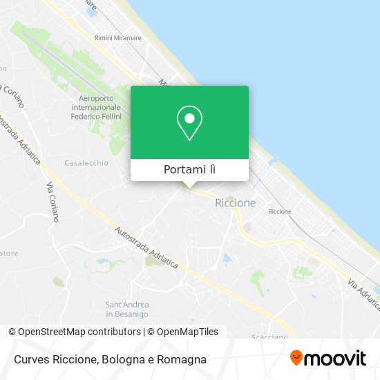 Mappa Curves Riccione