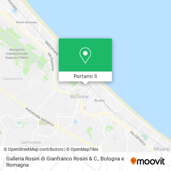 Mappa Galleria Rosini di Gianfranco Rosini & C.