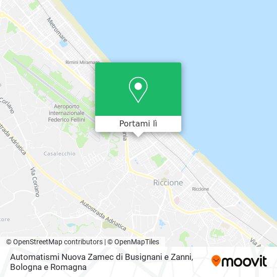Mappa Automatismi Nuova Zamec di Busignani e Zanni