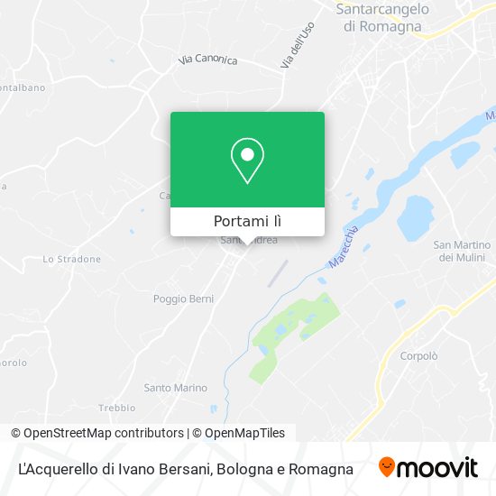 Mappa L'Acquerello di Ivano Bersani