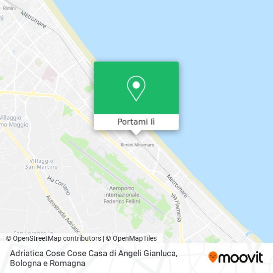 Mappa Adriatica Cose Cose Casa di Angeli Gianluca