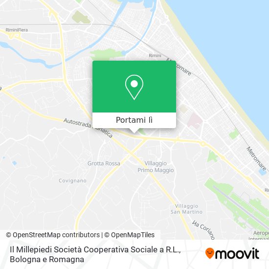 Mappa Il Millepiedi Società Cooperativa Sociale a R.L.