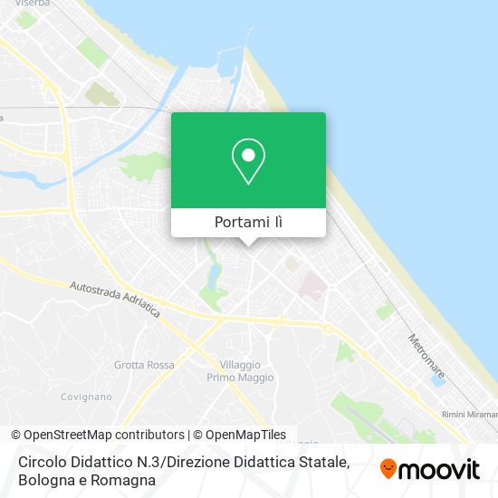 Mappa Circolo Didattico N.3 / Direzione Didattica Statale