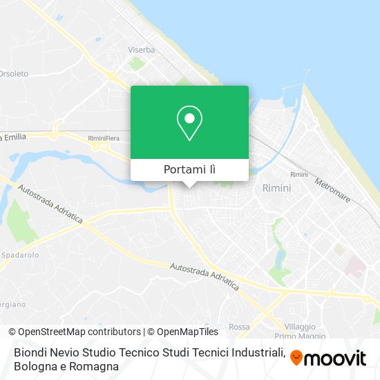 Mappa Biondi Nevio Studio Tecnico Studi Tecnici Industriali
