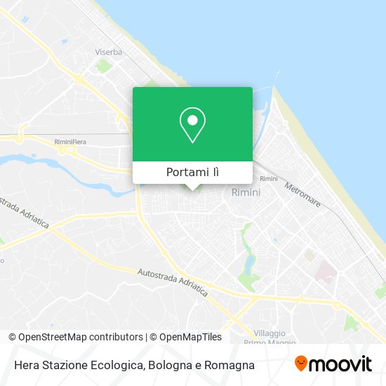 Mappa Hera Stazione Ecologica