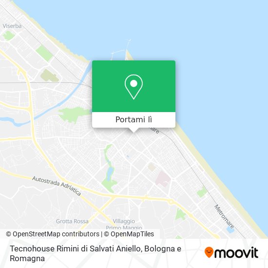 Mappa Tecnohouse Rimini di Salvati Aniello