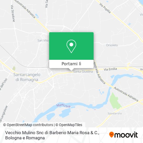 Mappa Vecchio Mulino Snc di Barberio Maria Rosa & C.