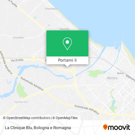 Mappa La Clinique Blu
