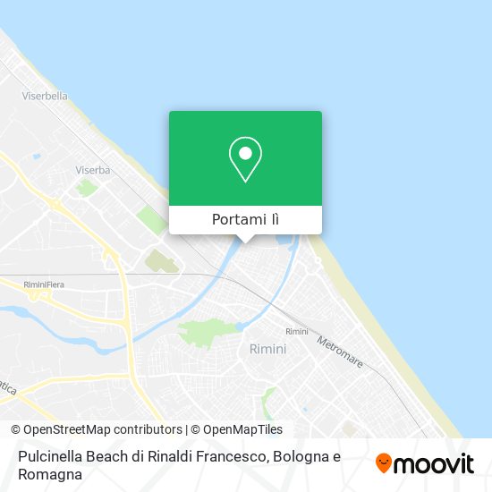 Mappa Pulcinella Beach di Rinaldi Francesco